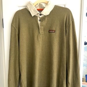 Men’s Patagonia Rugby shirt olive green